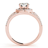 Engagement Rings Halo Round - TN84058